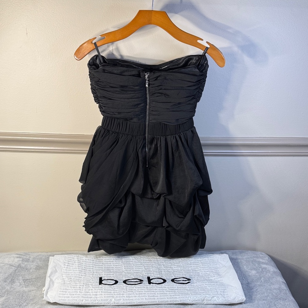 BeBe Vintage Black Strapless Cupcake Dress - XS - Picture 5 of 11